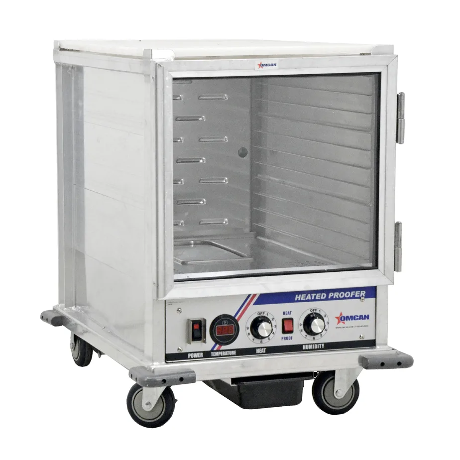 Omcan USA 43554 Mobile Full Height Non-Insulated Heated/Proofing Cabinet, (1) Glass Door