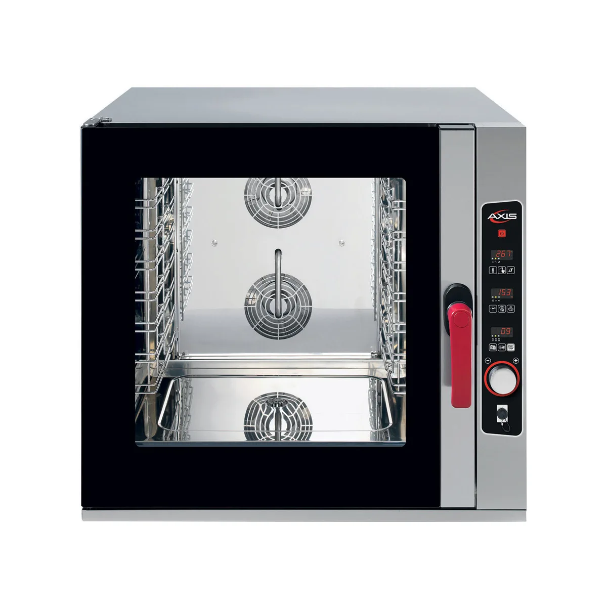 Axis AX-CL06D Full Size 6 Pan Electric Combi Oven w/ Digital Controls, Boilerless, 208/240V