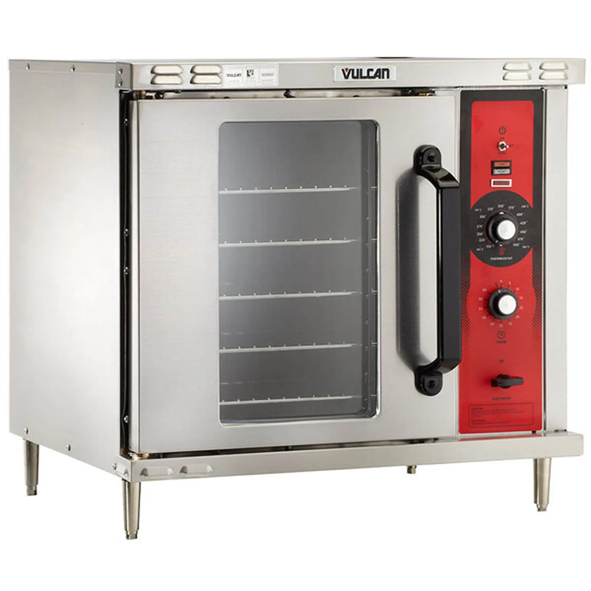 Vulcan ECO2D Half Size Electric Convection Oven with Single Deck, Solid State Controls