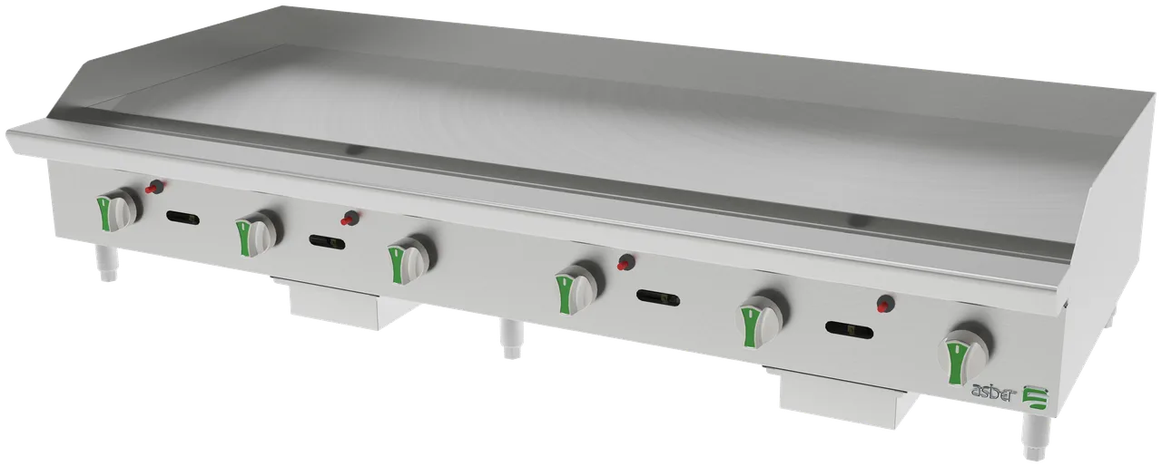 Asber AETG 72 EM Countertop Gas Griddle / Hotplate