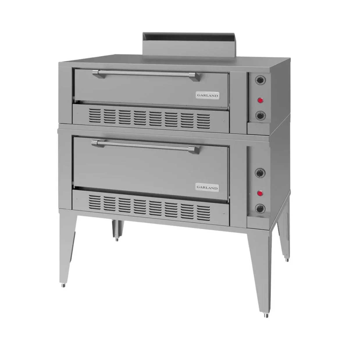 Garland US Range G2121-71 55" Double Deck Gas Bake/Roast Ovens with 7"/12" Interior Height, 22" Legs, 80.000 BTU