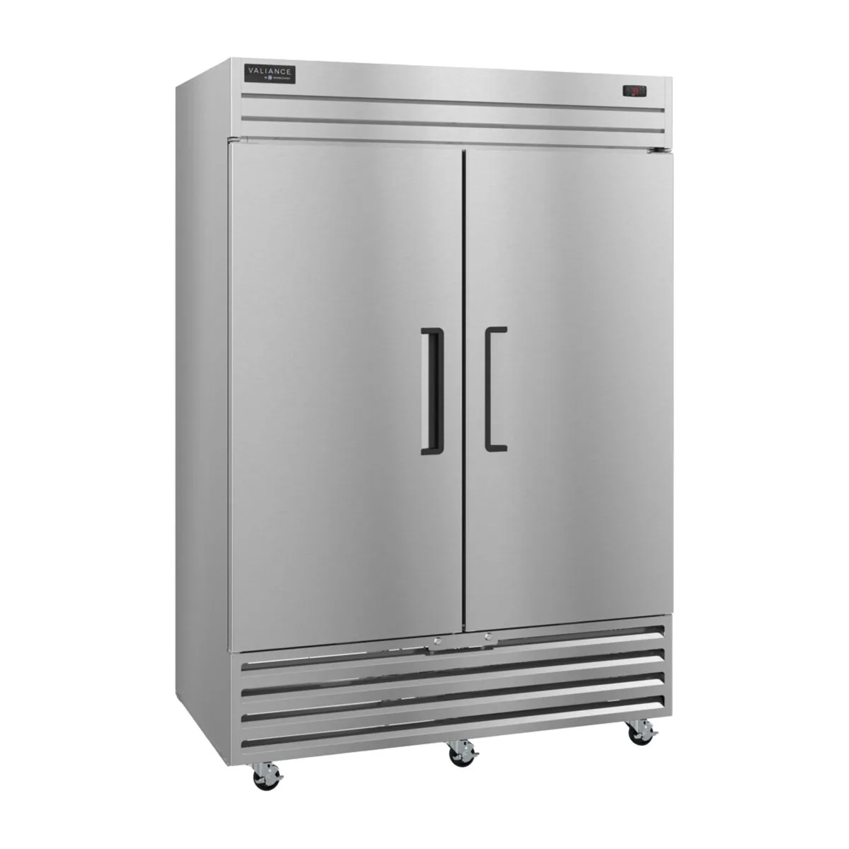 Hoshizaki VF2A-FS 31" 2-Solid Door Reach-In Freezer, Bottom Mount, 42.45 cu. ft., Stainless Steel