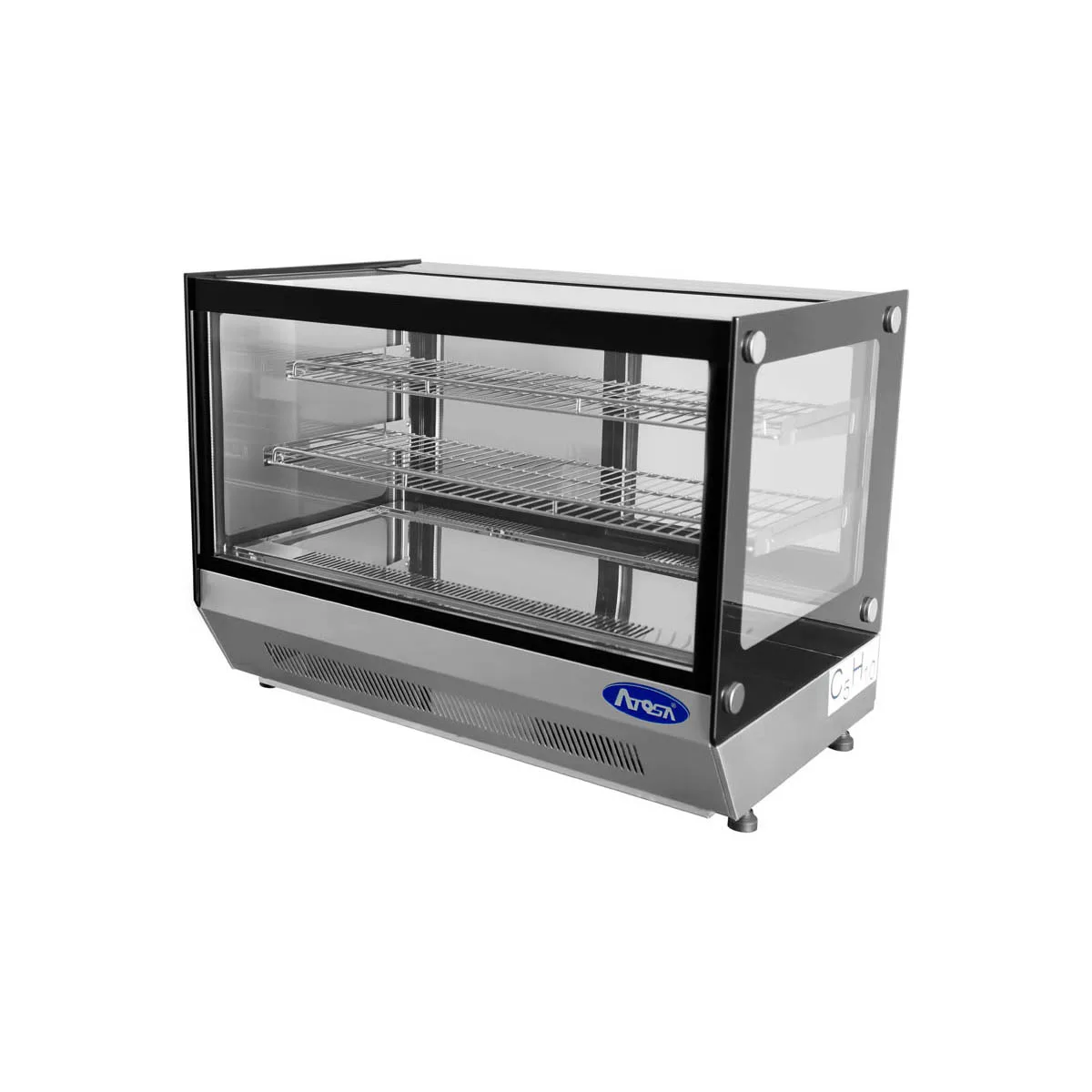 Atosa USA CRDS-56 35" Countertop Refrigerated Display Case w/ Sliding Glass Door, 5.6 cu. ft.