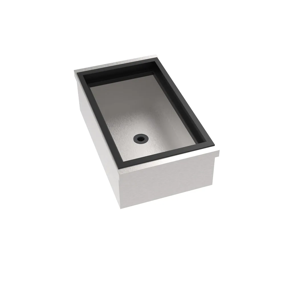 Krowne MW-IB12 Movewell Ice Bin Modular Insert, Insulated, 12"W X 21"D X 6"W