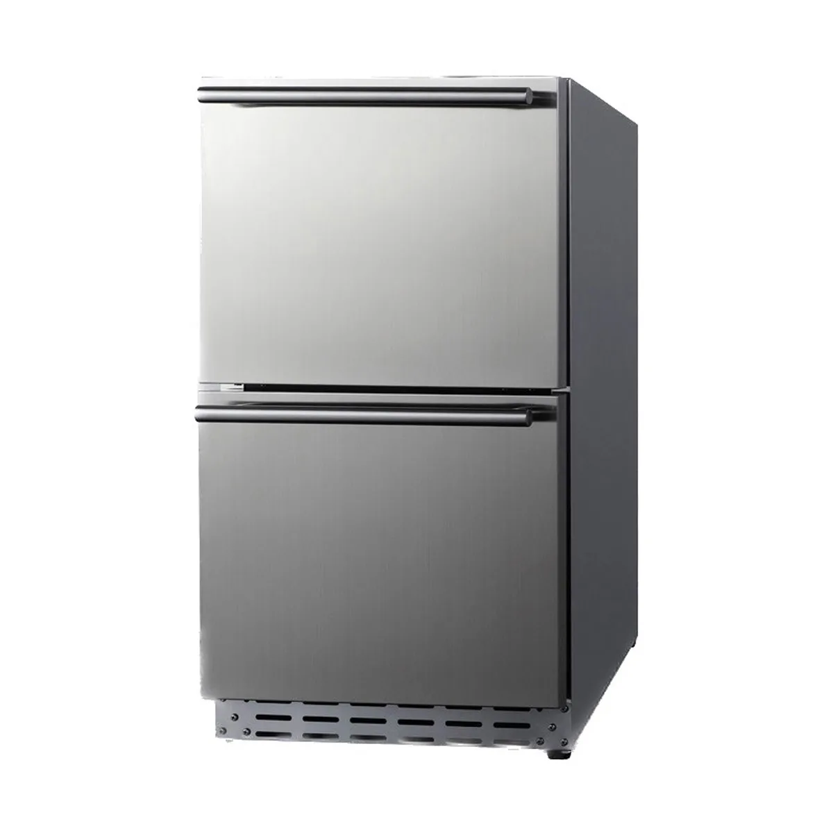 Summit ADRD18 18" Indoor/Outdoor Undercounter Refrigerator w/ 2 Drawers, 3.4 cu.ft.