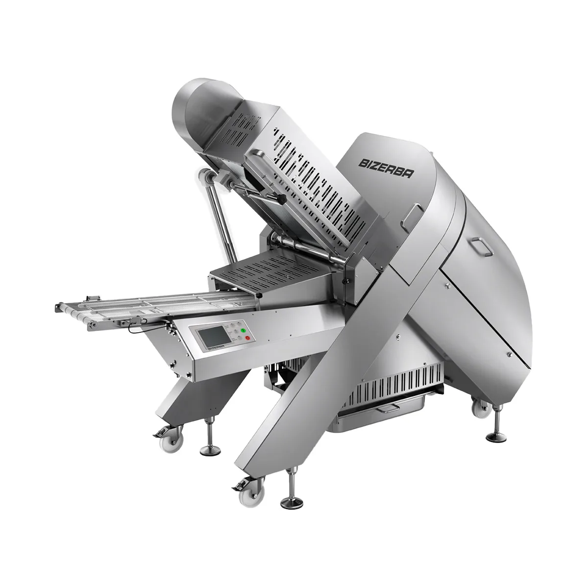 Bizerba A560-W Industrial Meat Slicer – 16.5" Blade, Stainless Steel & Aluminum, Belt Drive, 200‑240V 3‑Phase