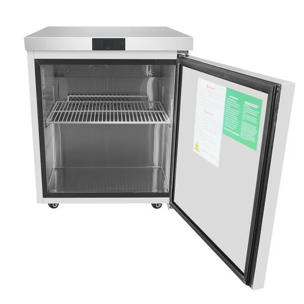 Atosa USA MGF8401GR 27" One Solid Door Undercounter Refrigerator, 7.15 cu. ft.