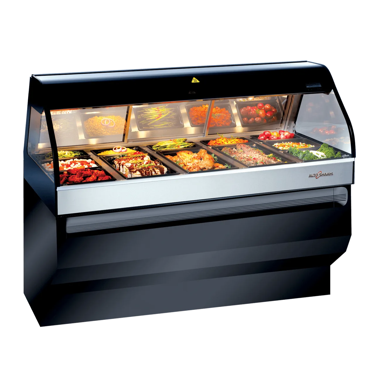 Alto-Shaam ED3SYS-72 Heated Display Case, 72" with Stationary Base