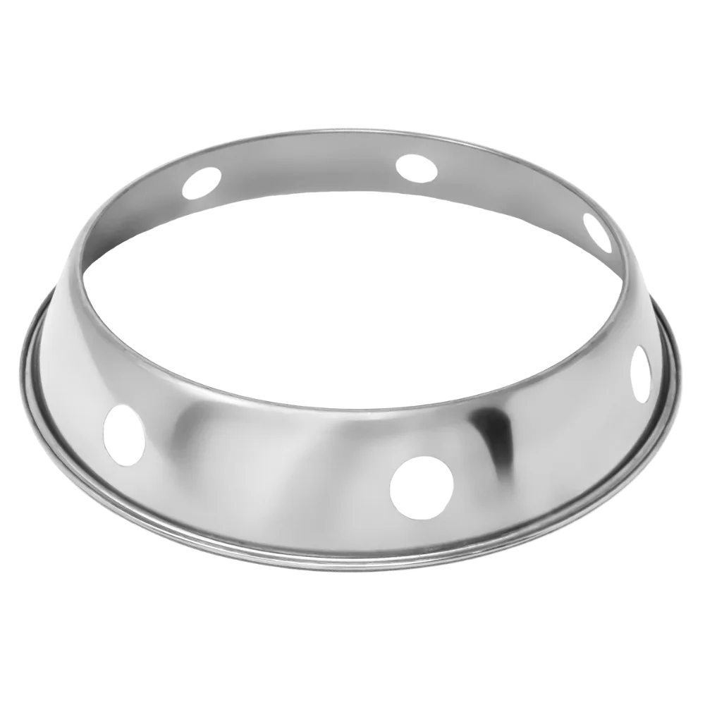 Omcan USA 46664 Wok Ring Stand, 10" Diameter Stainless Steel, NSF, Restaurant-Grade