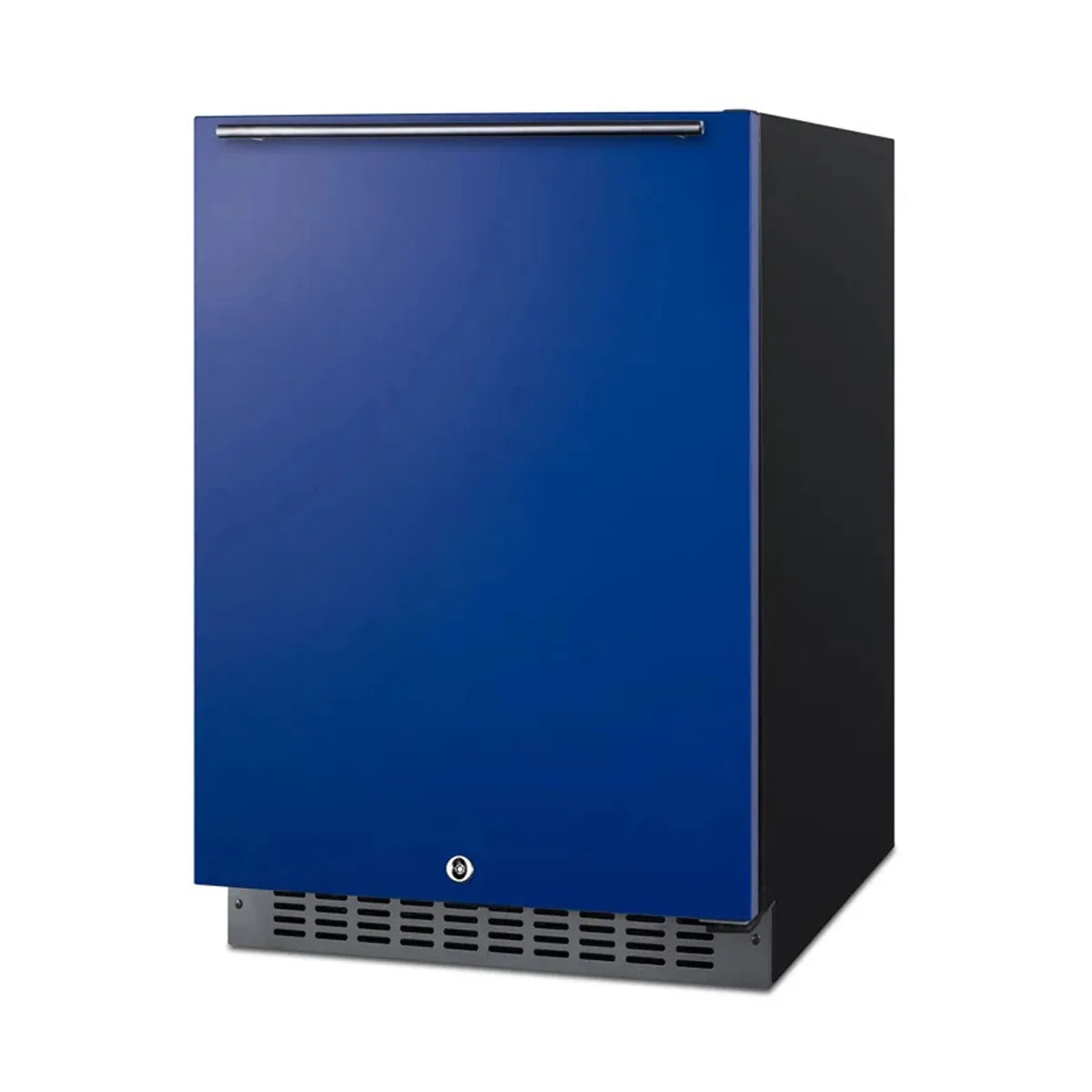 Summit AL54B 23" Built-in or Freestanding Undercounter Freezer w/ Cobalt Blue Door, 4.8 cu. ft.