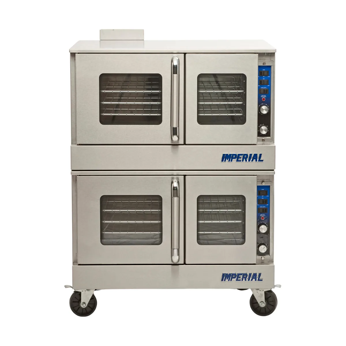 Imperial PRVE-2 36" Electric Convection Oven w/ Double Deck, Standard Depth, 7.5kW, 208/240V