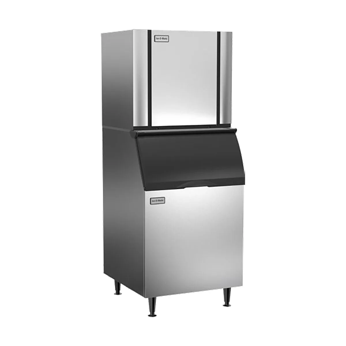Ice-O-Matic CIM1136HA90/B55 Air Cooled Half Cube 1000 lb Ice Machine with Bin, 510 lb Storage
