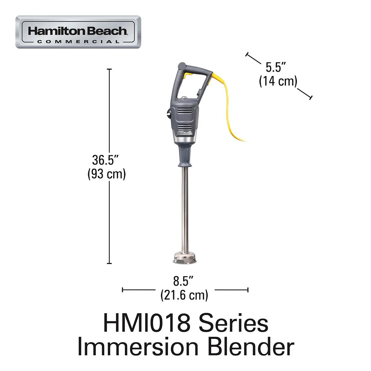 Hamilton Beach HMI018-CE (International) Bigrig™ Immersion Blender Mixer