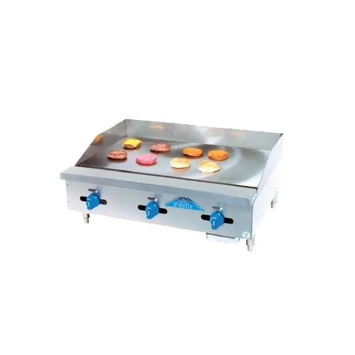 Comstock-Castle 3236MG 36" Countertop Gas Griddle with Manual Controls, 1" Thick Plate, 75.000 BTU