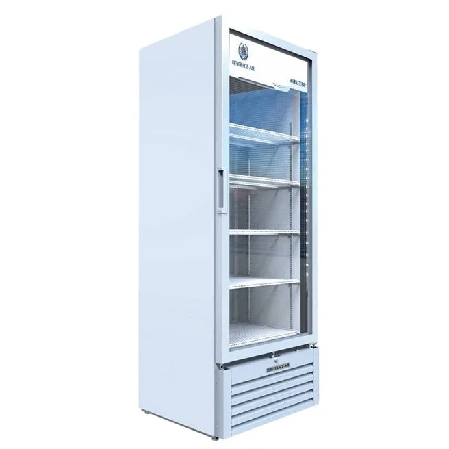 Beverage Air MT23-1W 29" 1-Section Marketeer Glass Door Merchandiser in White, 19.2 cu. ft.