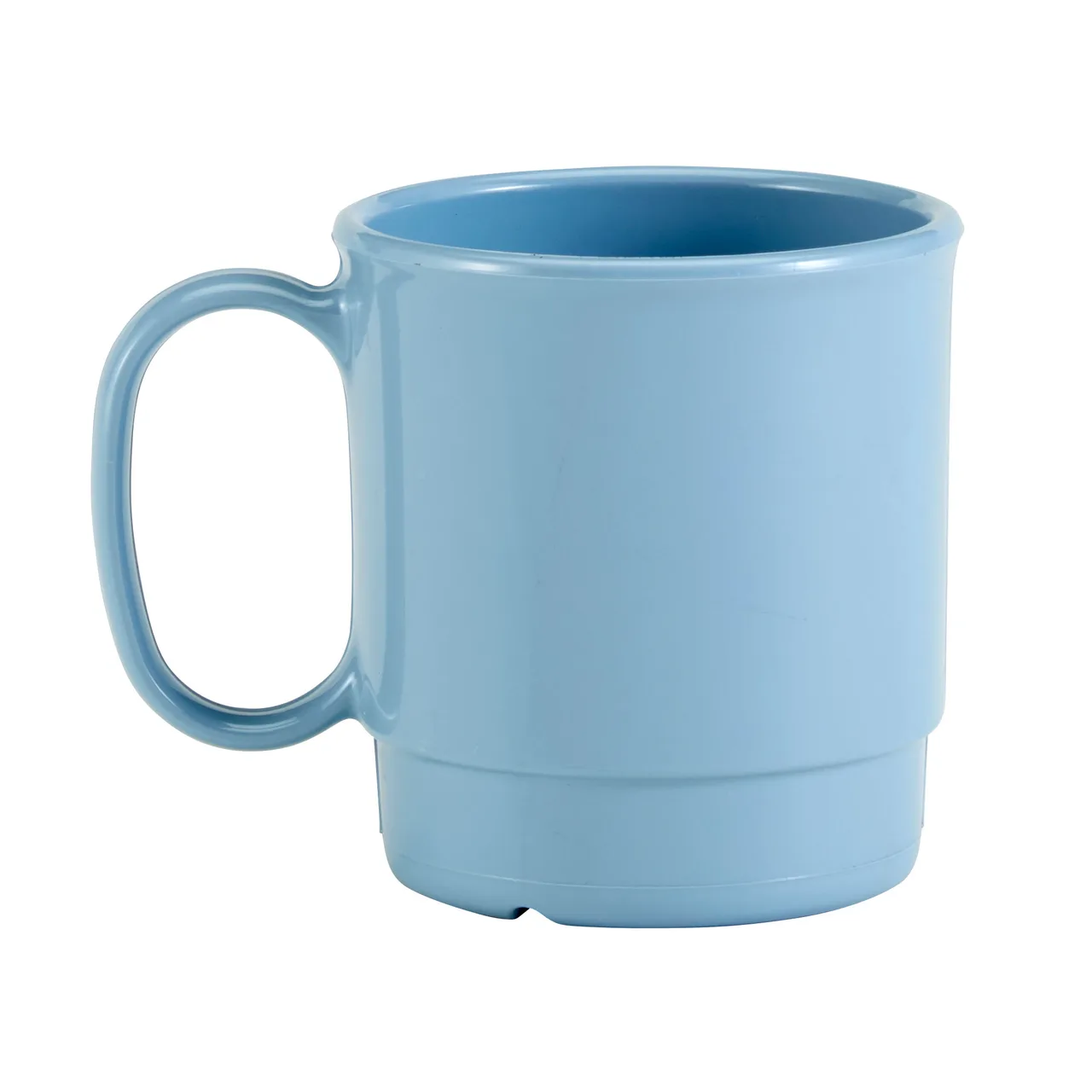 Cambro 75CW401 Stacking Cup, 7‑Oz (4‑1/16" Dia x 3‑3/16" H), Slate Blue Polycarbonate, Glossy, NSF