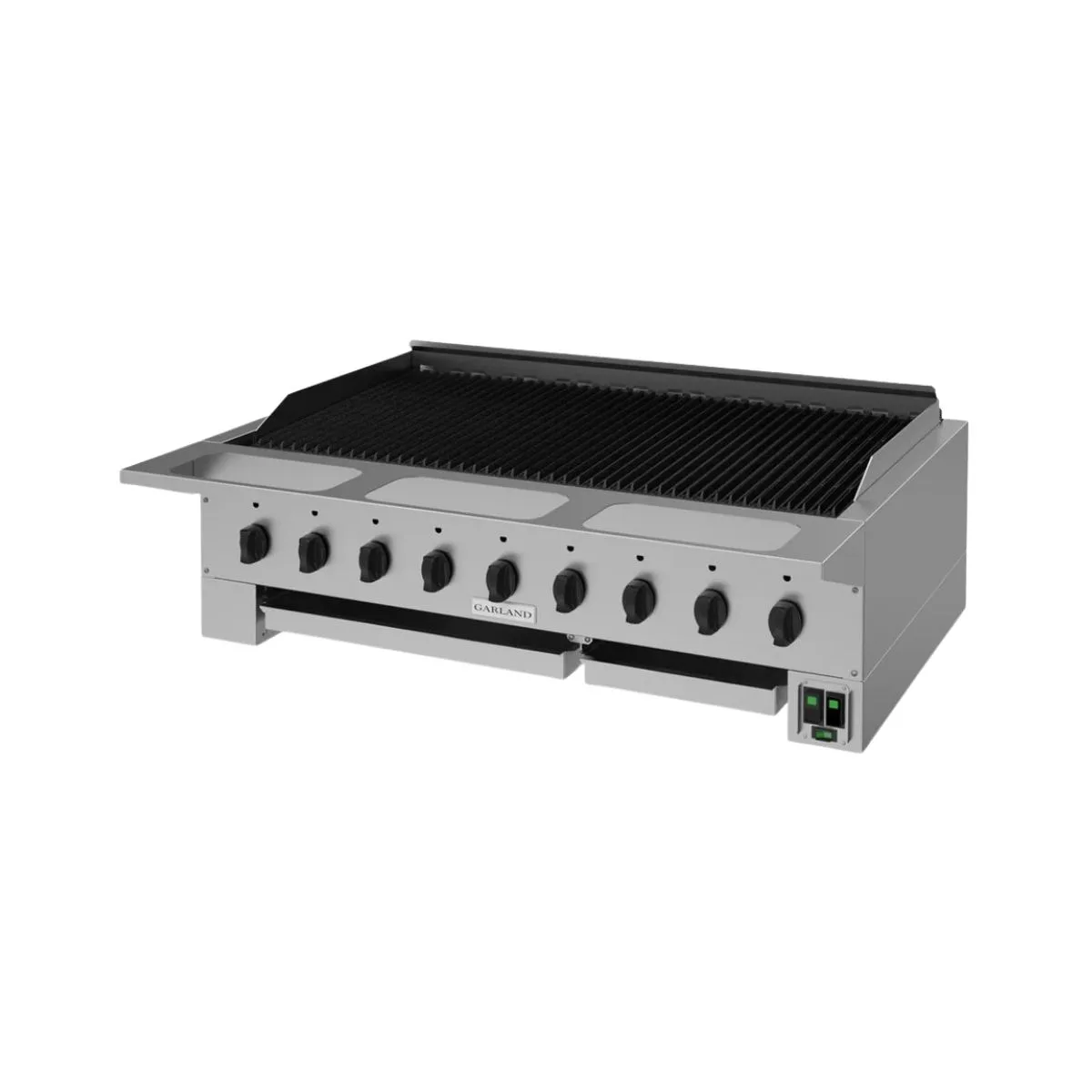 Garland US Range HEEGM48CL 48" Countertop Gas Radiant Charbroiler w/ (9) Burners, 130.500 BTU