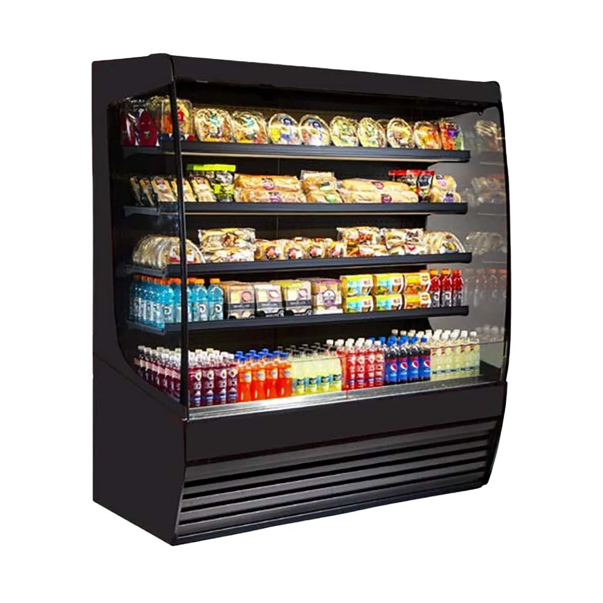 Federal Industries VRSS7278C - QS 71" Vision Refrigerated Self-Serve High Profile Merchandiser