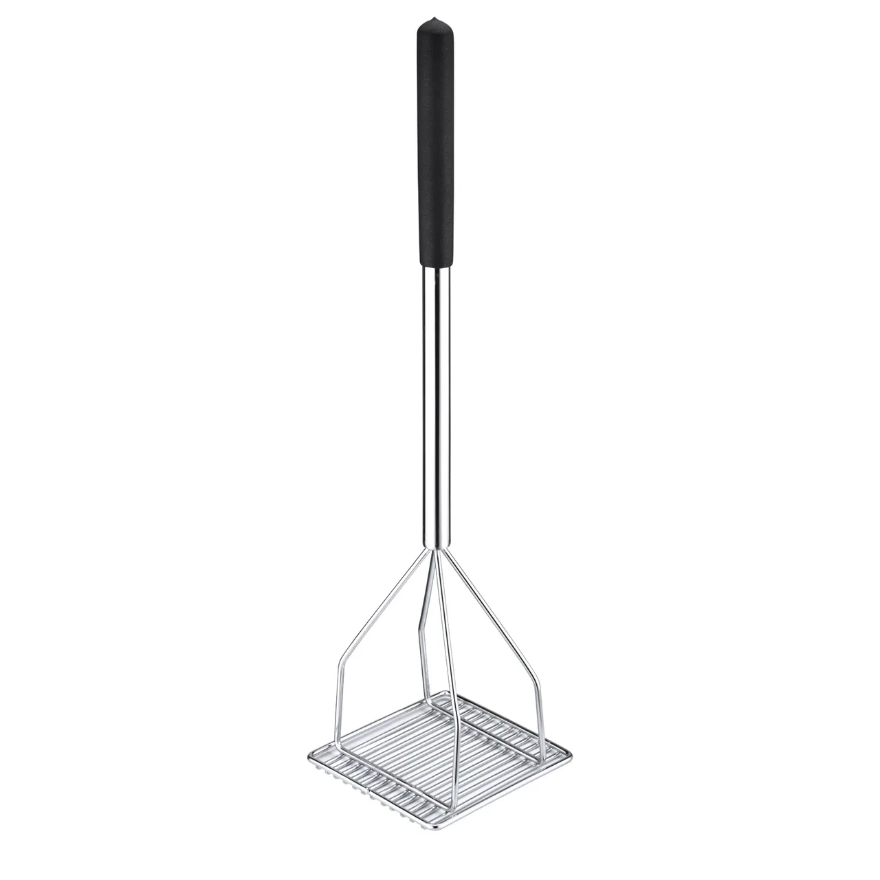CAC China PMSP-24S Potato Masher, 6"W x 6"D x 24"H, Square, Plastic Handle