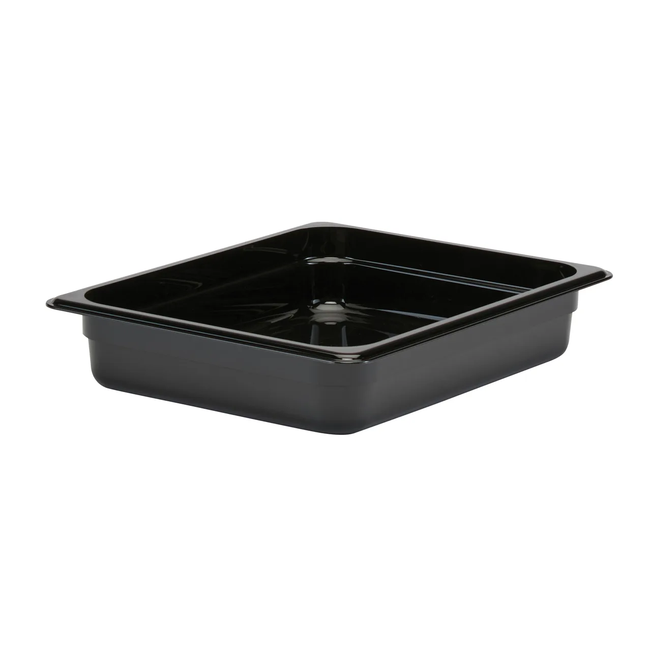 Cambro 22CW110 - Food Pan, 4.1 Qt, 2.5" Deep, 1/2 Size, Polycarbonate Black, NSF