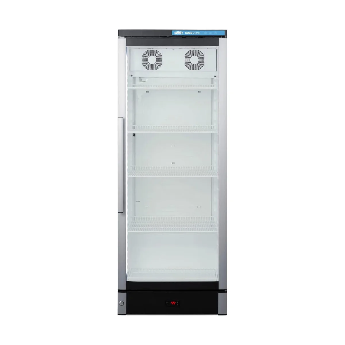 Summit SCR1154 23" Slim Merchandiser Refrigerator w/ Right Hinged Glass Door, 9.9 cu. ft.