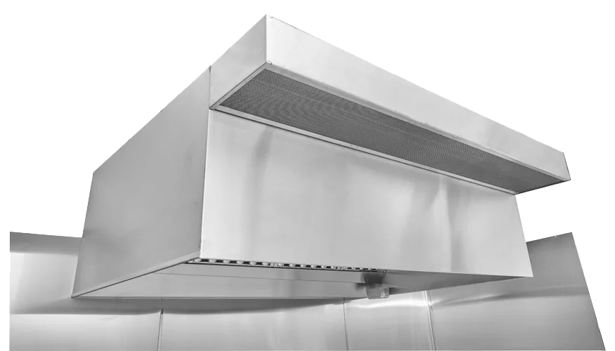 Naks Restaurant 18 FT Hood System w/ PSP Tempered Makeup-Air