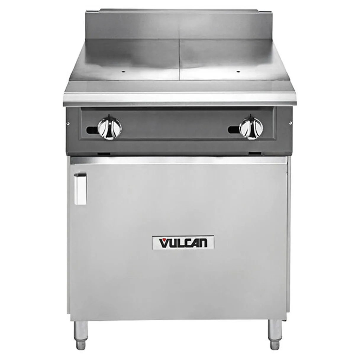 Vulcan V224HB 24" Gas Heavy Duty Range w/ (2) Hot Tops, (1) Cabinet Base, 60.000 BTU
