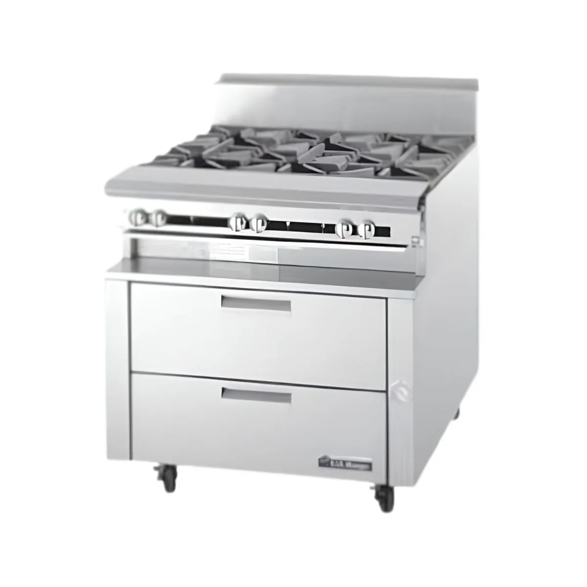 Garland US Range UN17FR48 48" Polar Cuisine Freezer Chef Base w/ 2 Drawers, Remote
