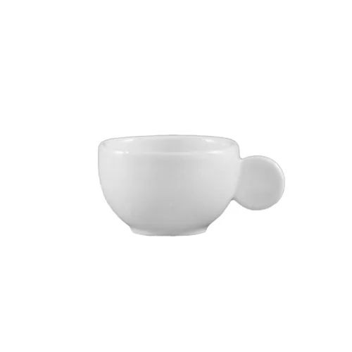 CAC China RCN-37A Demitasse Cup, 3 oz (2-3/4" Dia x 1-3/4" H), Porcelain, Microwave Safe - 1 Dozen