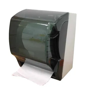 Winco TD-500 Roll Paper Towel Dispenser, Plastic / Black