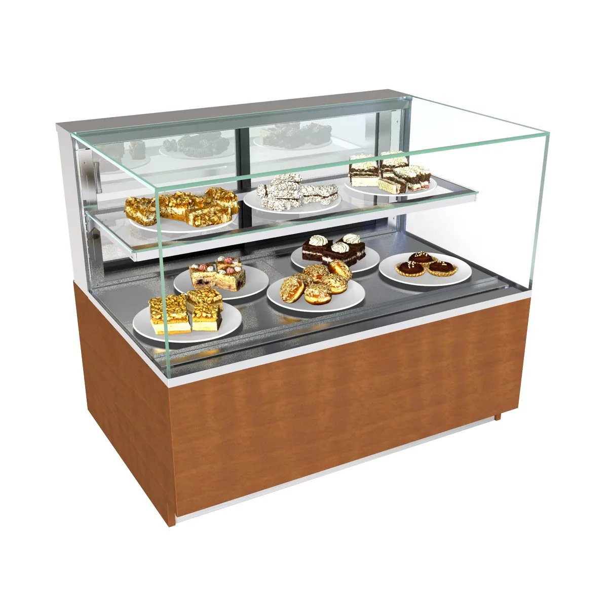 Structural Concepts NR4840DSV 48" Reveal® Service Non-Refrigerated Display Case
