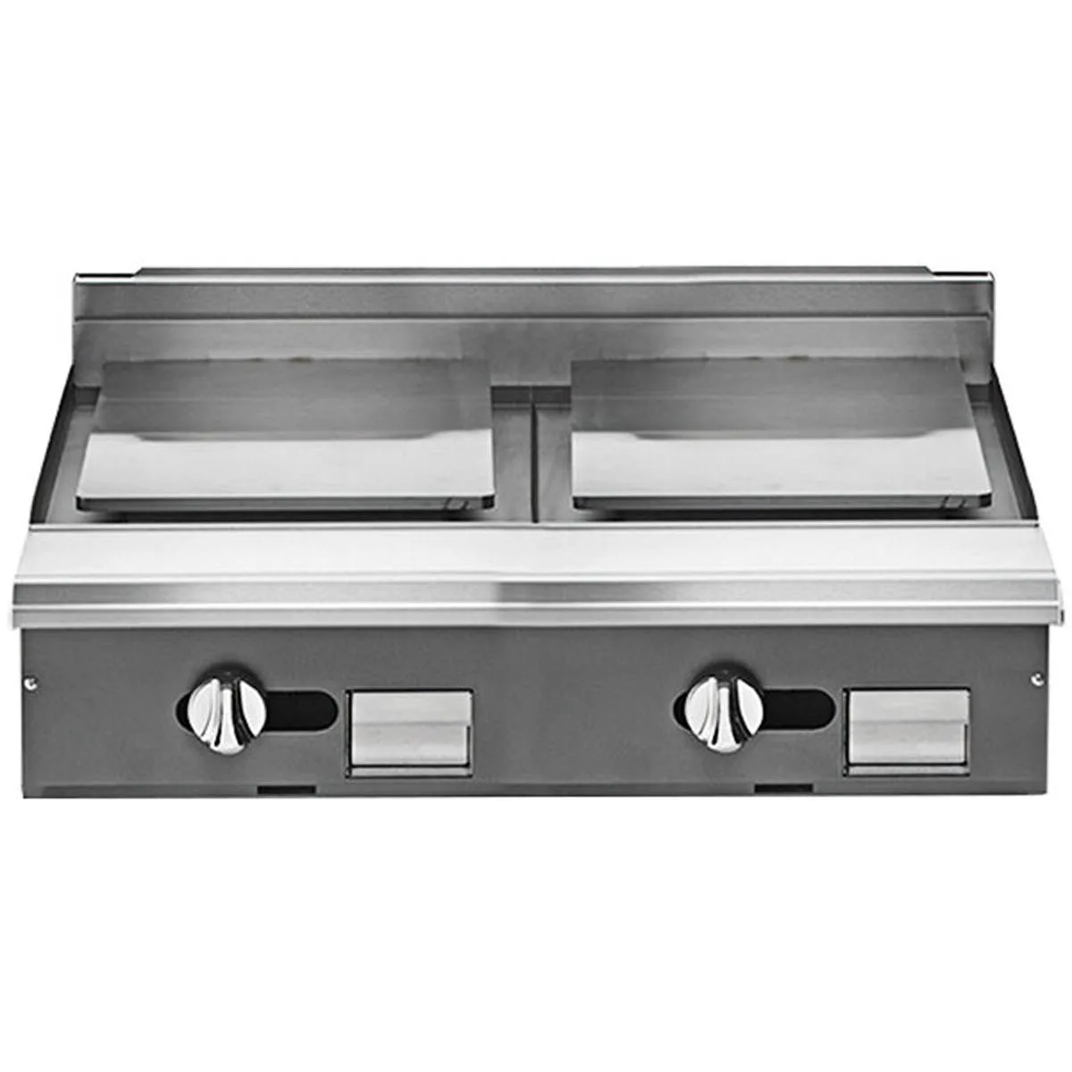 Vulcan V2P36 36" Gas Heavy Duty Range w/ (2) Planca Griddles, Modular Base, 35.000 BTU
