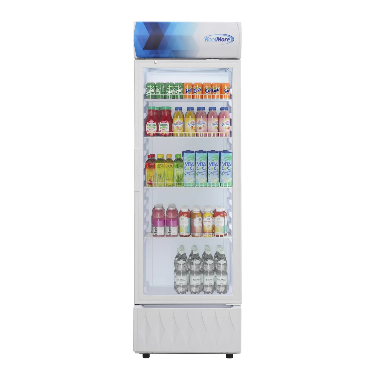 Koolmore KM-MDR-9CPWH 21" Merchandiser Refrigerator with Glass Door