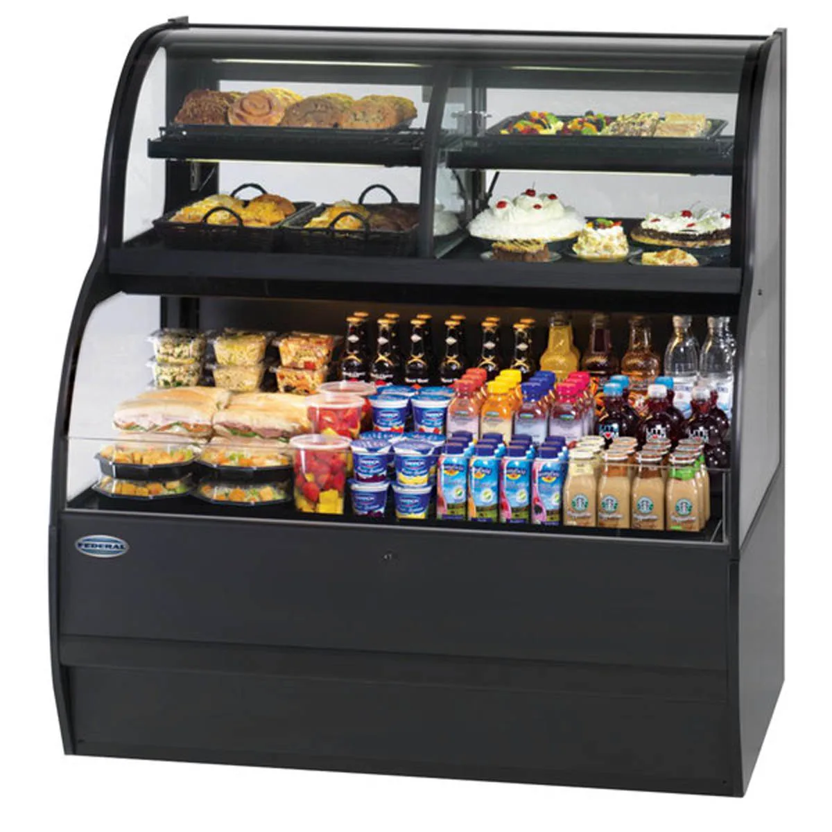 Federal Industries SSRC-3652 36" Dual Service Dry / Refrigerated Bakery Case