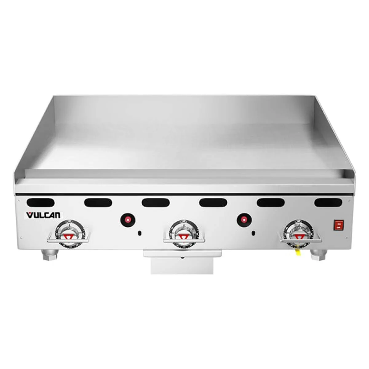 Vulcan 936RX-30 36" Countertop Gas Griddle, Snap-Action Thermostat, 30" Deep, 81.000 BTU