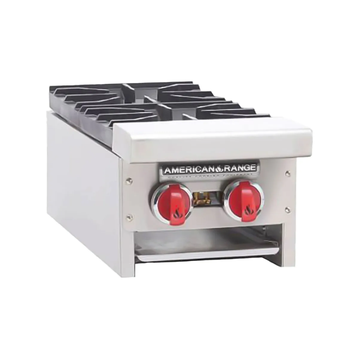 American Range ARSHP-12-2 12" Countertop Gas Hotplates w/ (2) Burners, 30" Depth, 64.000 BTU