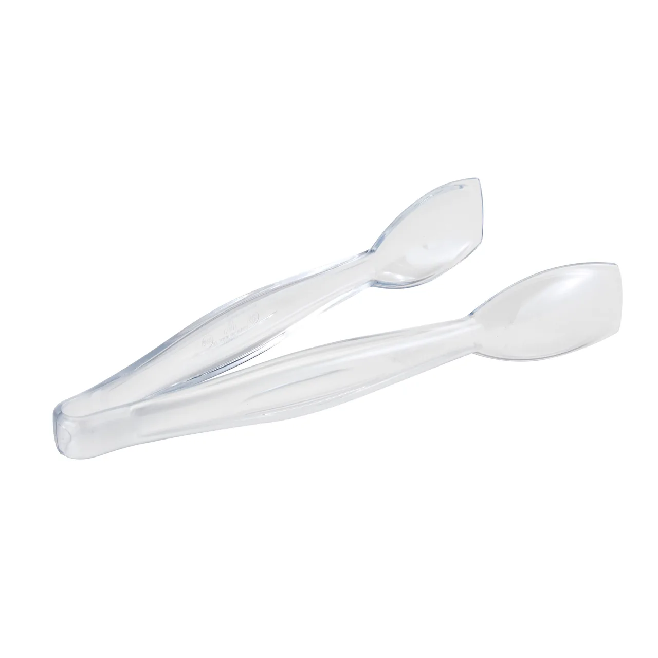 Cambro TGG9135 Lugano Tongs, 9.5" Clear PC, Heat‑Resistant –40°F to 210°F, Dishwasher Safe, NSF