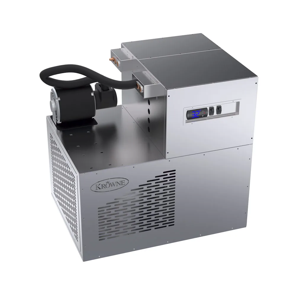 Krowne KPP75-1-230 27" Draft Beer System Power Pack w/ Air Cooled, 2 pumps, 3/4 HP