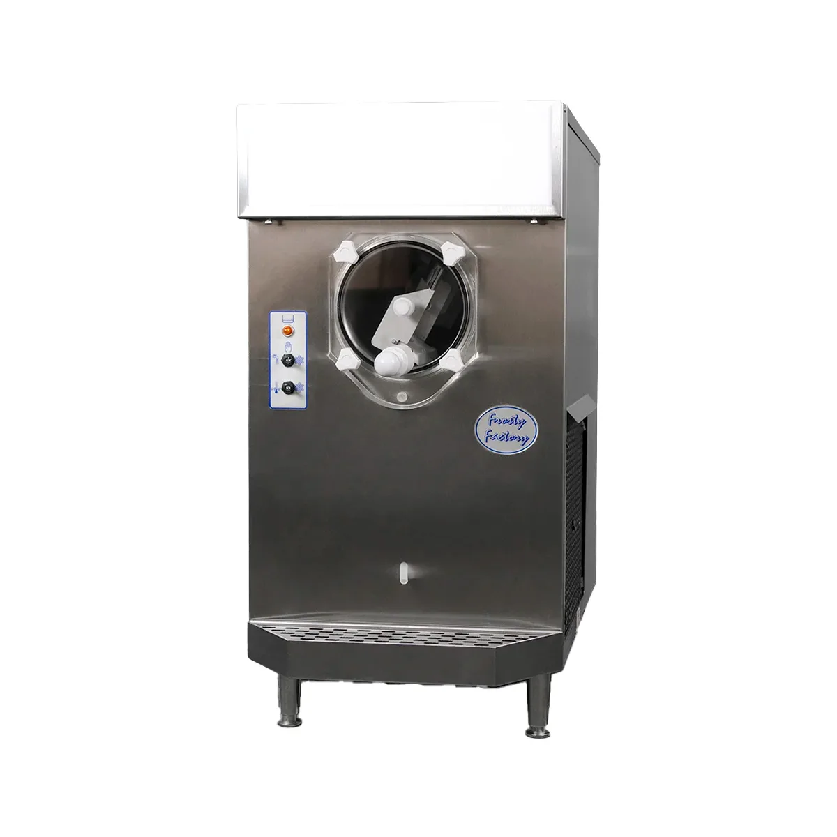 Frosty Factory 237A Cylinder Type Frozen Drink Machine, Air Cooled w/12qt. Hopper - 3/4hp - Single