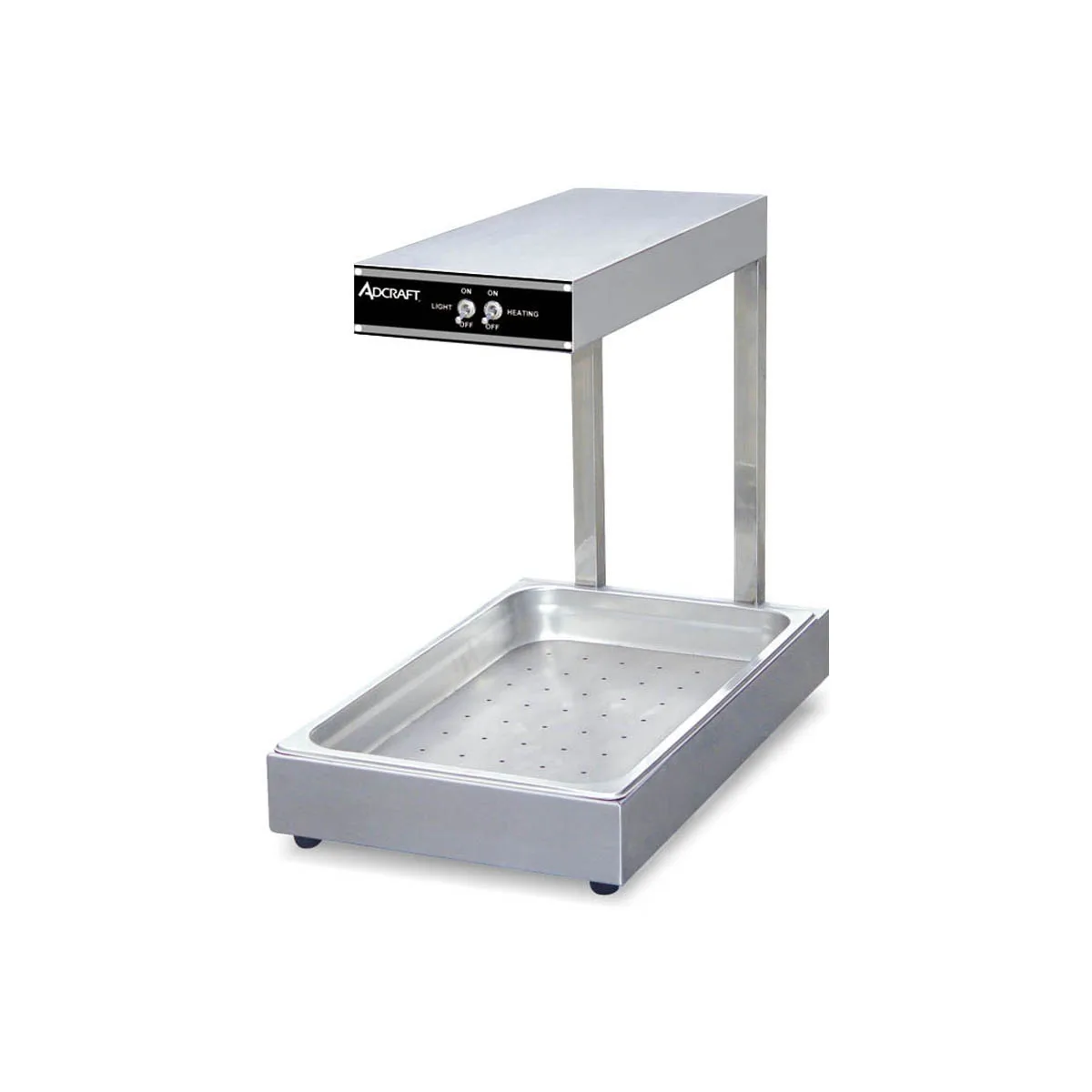 Adcraft IDW-940W Infrared French Fry/Food Warmer Display w/ Full-Size Food Pan, Raised Base