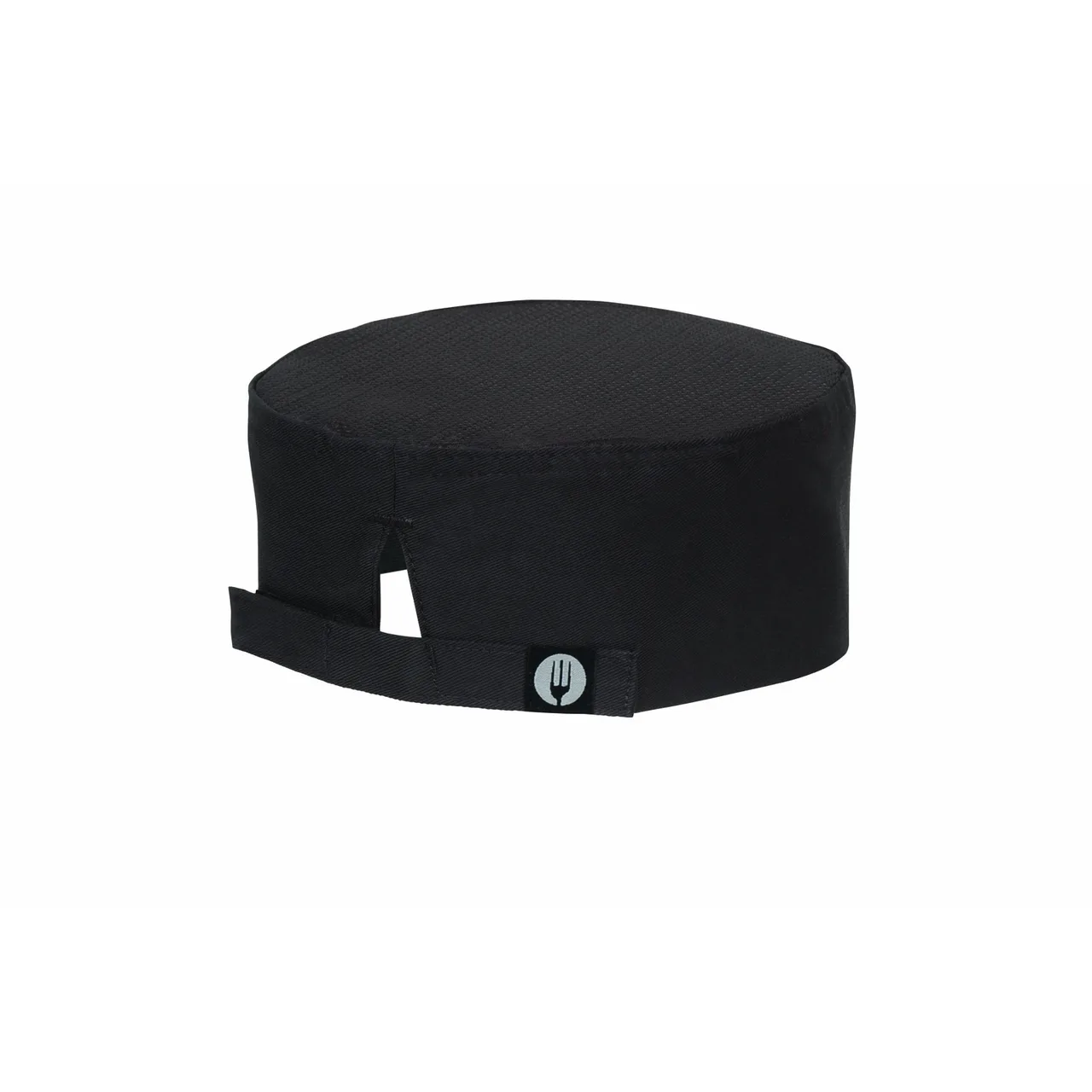 Chef Works DFBB-BLK-0 Beanie, Black, Poly/Cotton, One Size - 1/Case