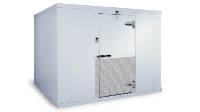 Dade FO-6107.7-SC Quick Ship 6 X 10 Outdoor Walk-In Freezer w/ Floor, Self-Contained