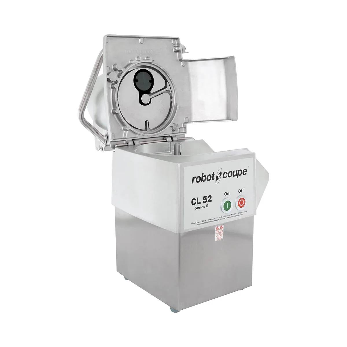 Robot Coupe CL52E NODISC Continuous Feed Commercial Food Processor, No Discs, 2 hp