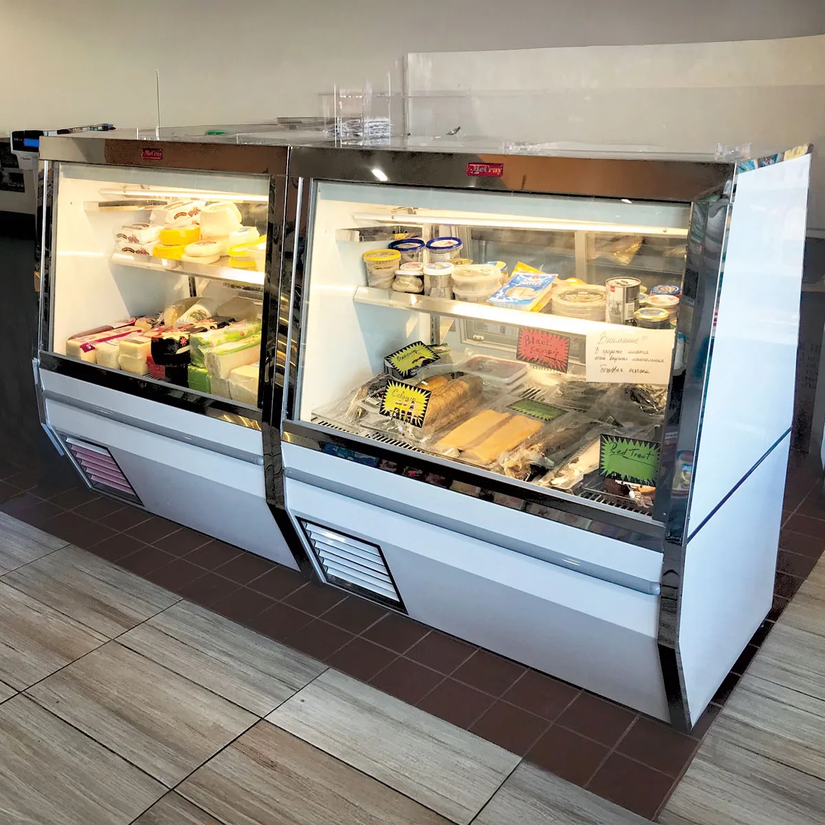 Howard-McCray SC-CDS32E-4-LED 50" Flat Refrigerated Deli Display Case