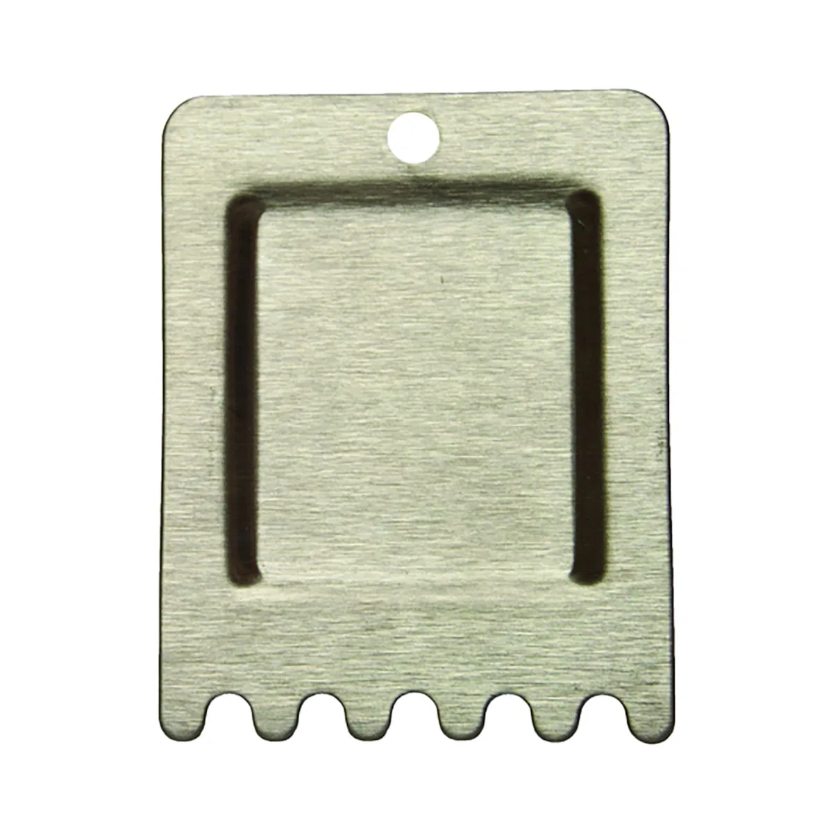 Globe SMALL-SCRAPER Grooved Metal Panini Scraper