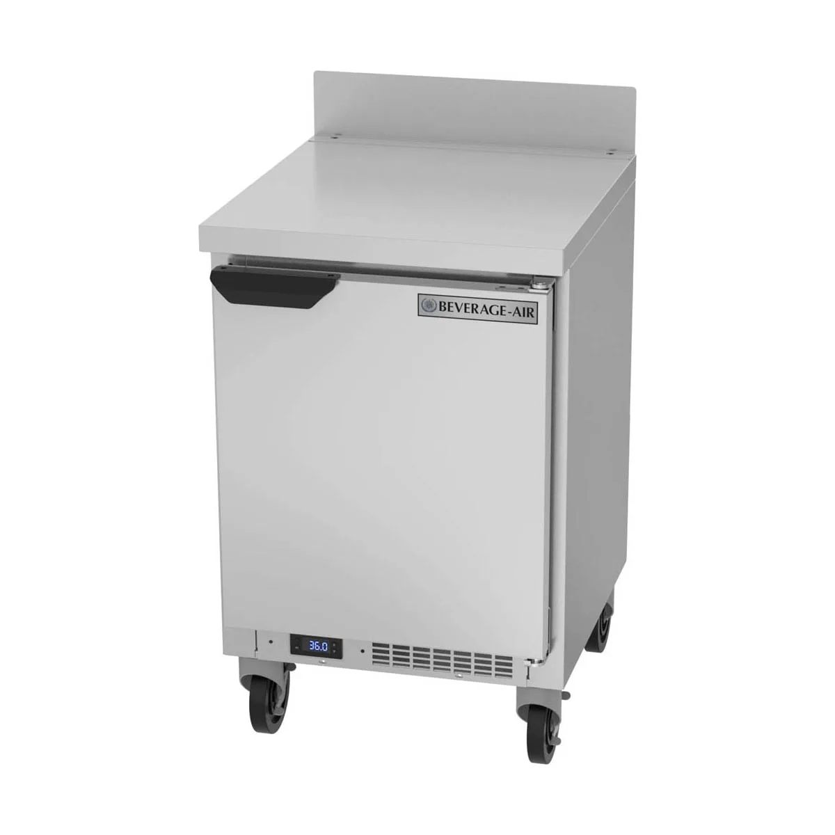 Beverage Air WTR20HC-FIP 20" 1-Section Worktop Refrigerator w/ 1 Door, 2.25 cu. ft.