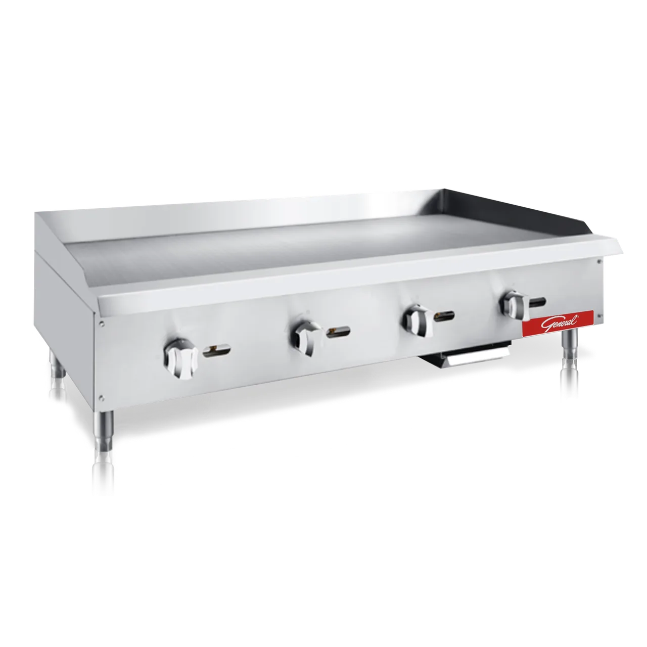 General GCMG-48LP 48" Countertop Gas Griddle with Manual Controls
