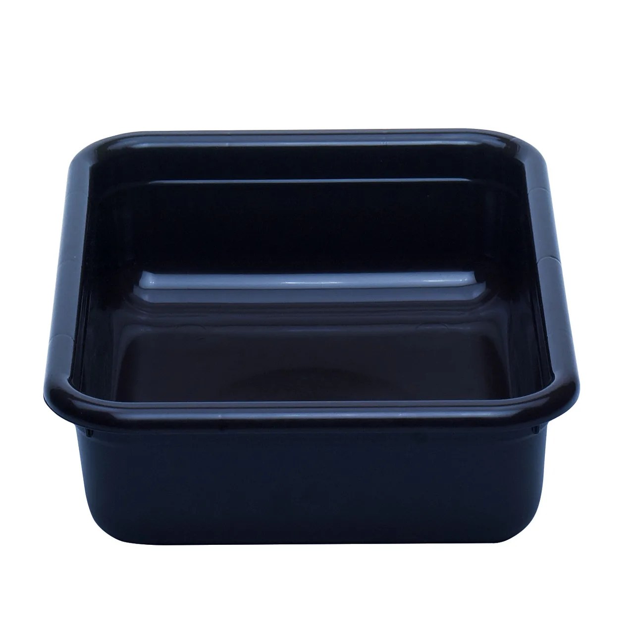 Cambro 1520CBR110 Cambox® 1-Compartment Bus Box/Tub, 15-5/16"L x 19-15/16"W x 4-15/16"H, Hi-Impact Plastic, Black