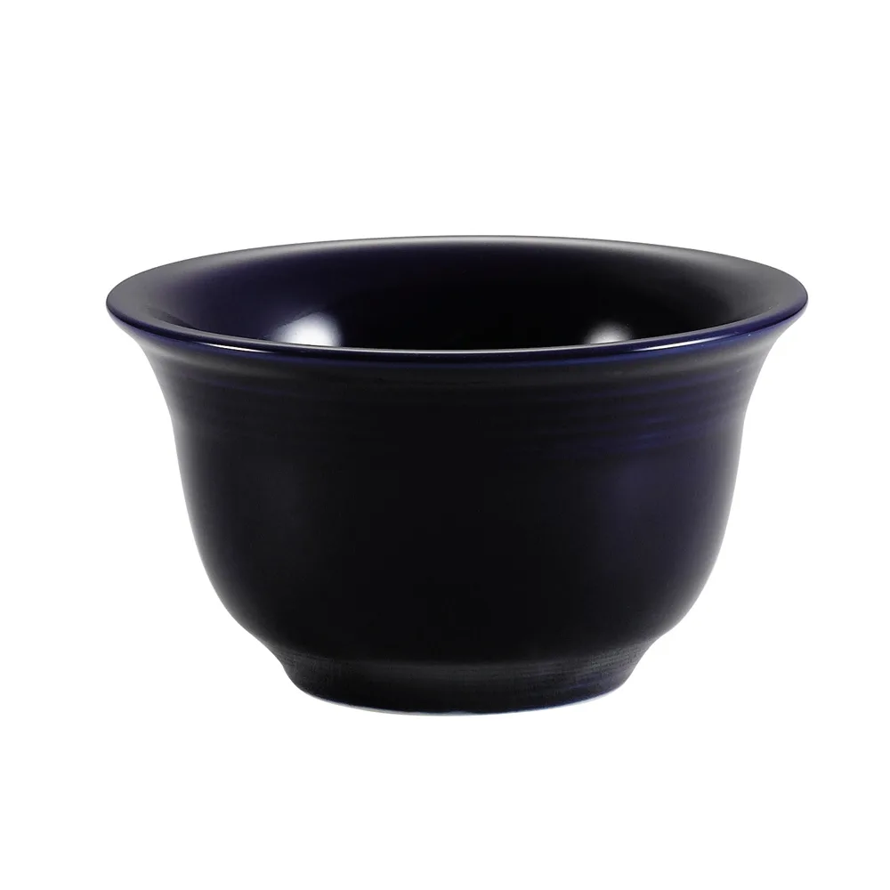 CAC China TG-4-CBU - Bouillon Cup, 7.5 oz, 4‑1/8" Dia x 2‑1/4" H, Porcelain, Cobalt Blue - 1 Dozen