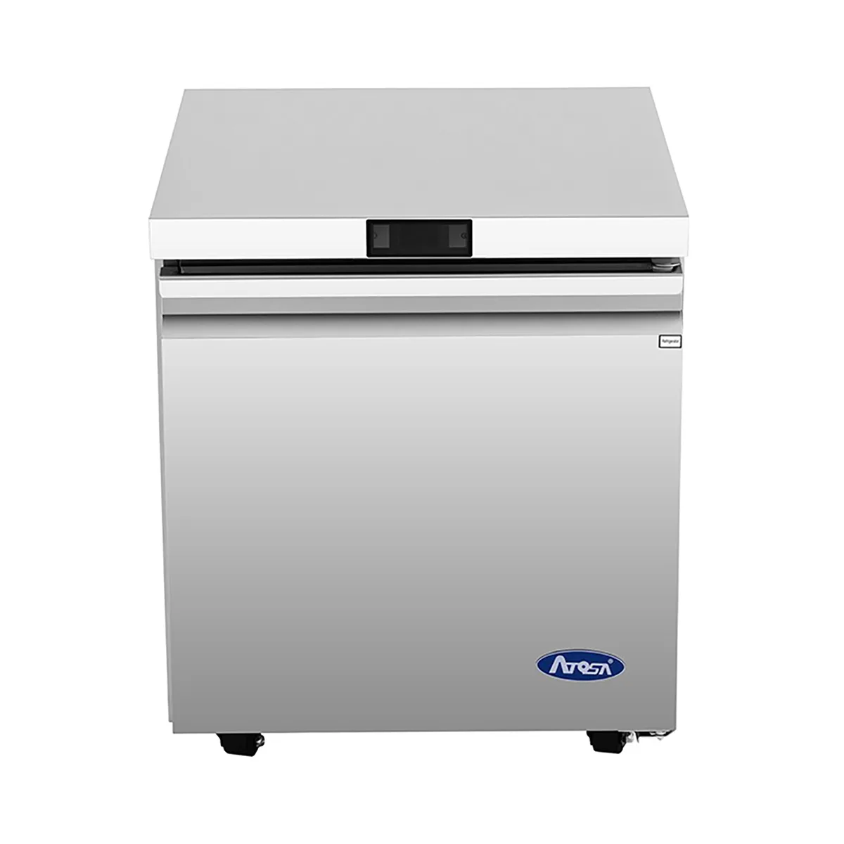 Atosa USA AUF27SD 27" One Solid Door Undercounter Freezer, Stainless Steel, 6.4 cu. ft.